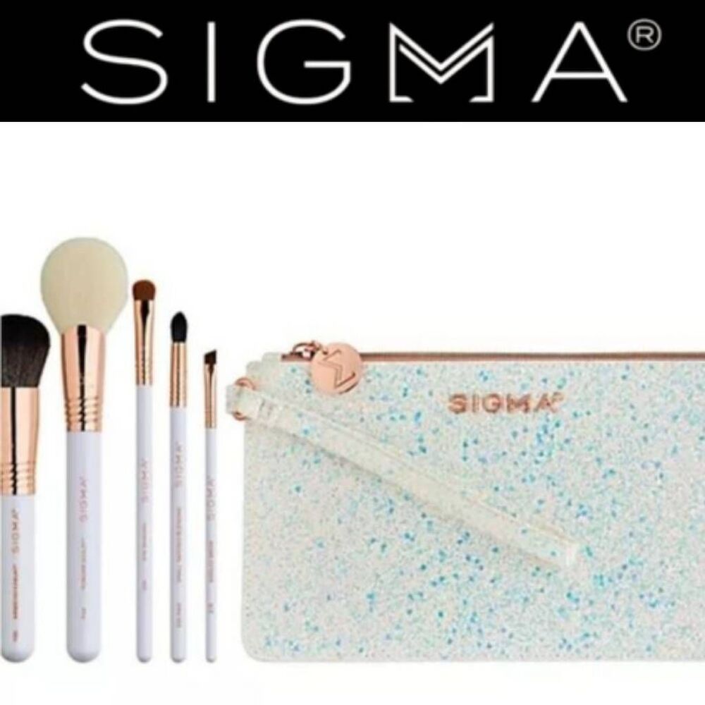 Sigma Beauty Holiday Glam Brush Set w/Beauty Bag